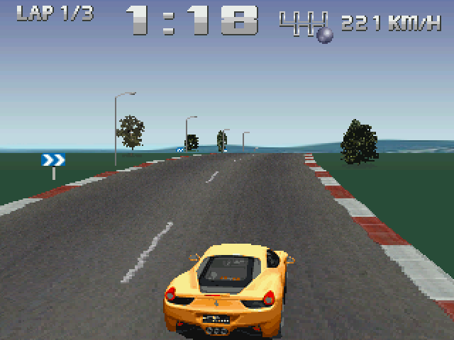 Racer 2 atari screenshot